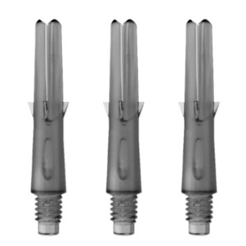 L-Style L-Shaft Straight Locked Clear Black Shafts – 190