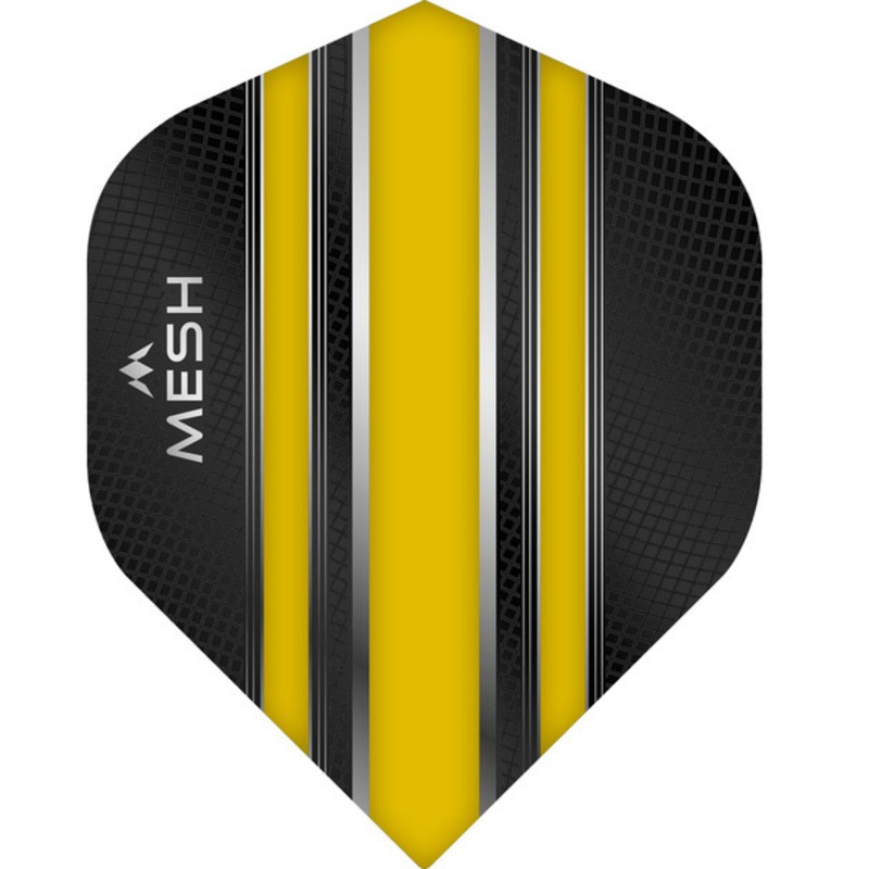Mission Mesh Flights – 100 Micron – UV Finish – No2 (Standard) – Yellow