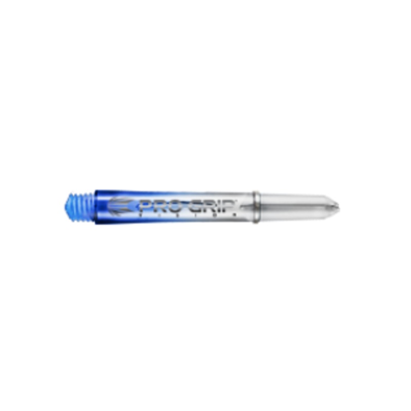 Target Pro Grip Vision Shafts – Clear Blue Intermediate