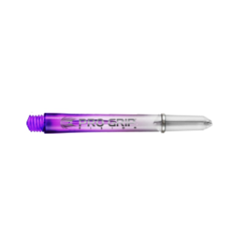 Target Pro Grip Vision Shafts – Clear Purple Medium