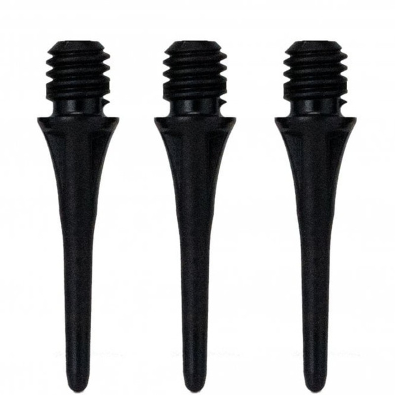 Cosmo – Fit Point Plus 19mm (Short) – Soft Tips – Pack of 50 – Black