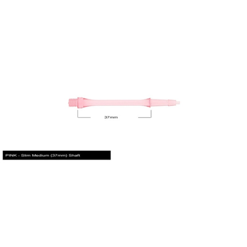 Harrows Clic Slim Medium 2ba Shafts – Pink