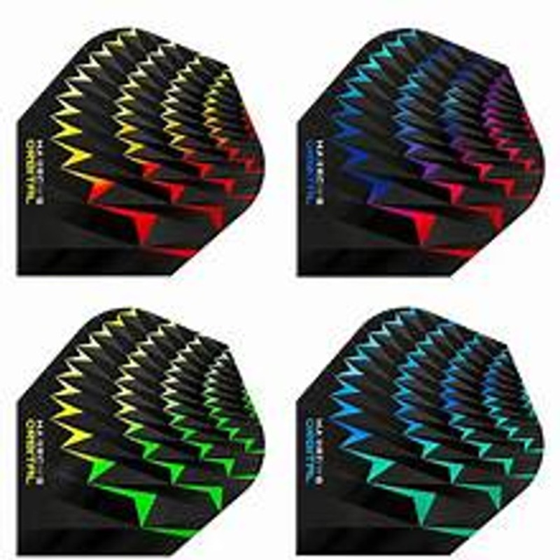 Harrows Orbital Small Standard Flights, 4 assorted sets