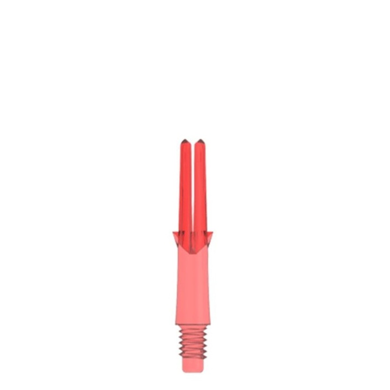 L-Style L-Shaft Straight Locked Clear Red Shafts – 130