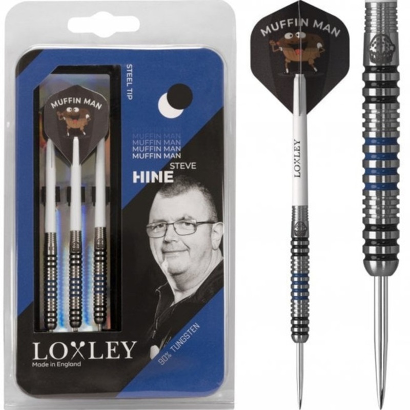 Loxley “Muffin Man” Steve Hine 90% Tungsten Steel Tip – 23.5g Discontued