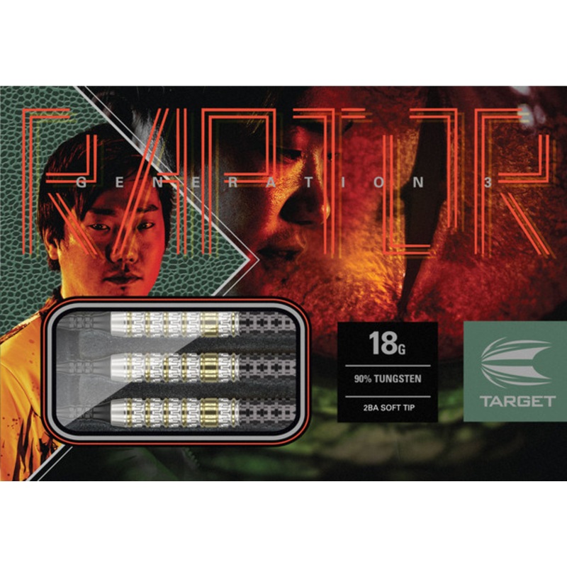 Target Prime Series Raptor Gen 3 20g Soft Tip – Japan Edition