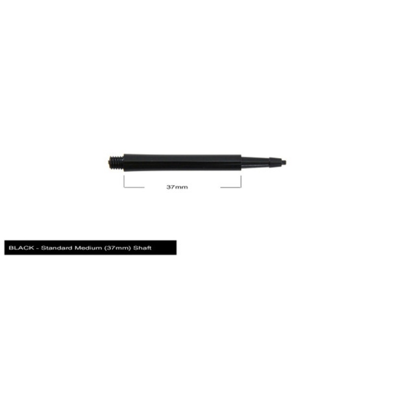 Harrows Clic Standard Medium 2ba Shafts – Black