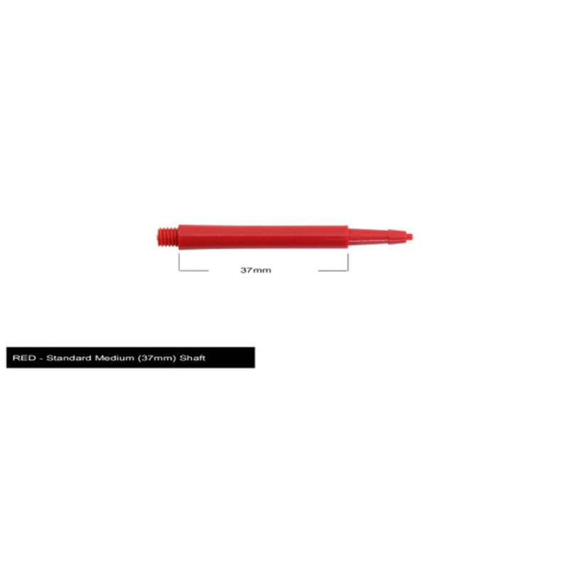 Harrows Clic Standard Medium 2ba Shafts – Red