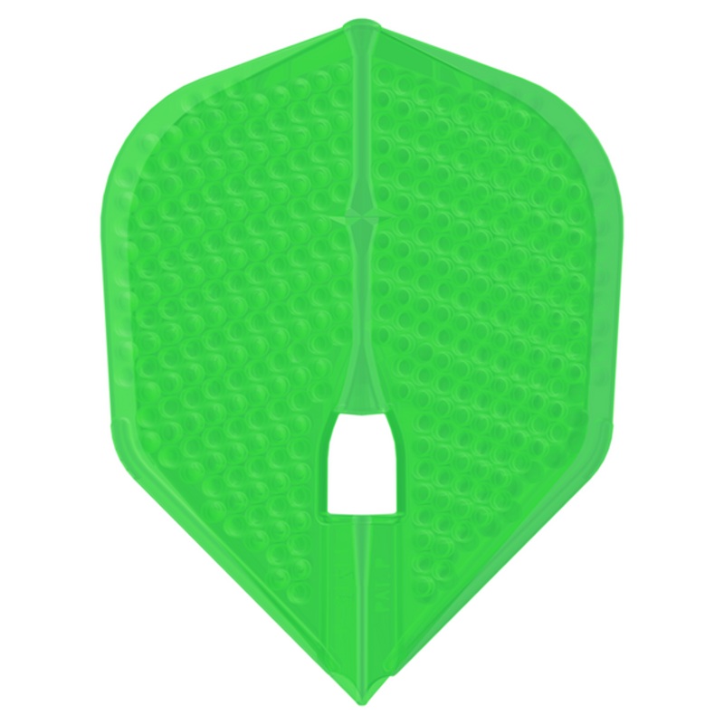 L-Style  L3d Dimpled Champagne Flights – Lime Green