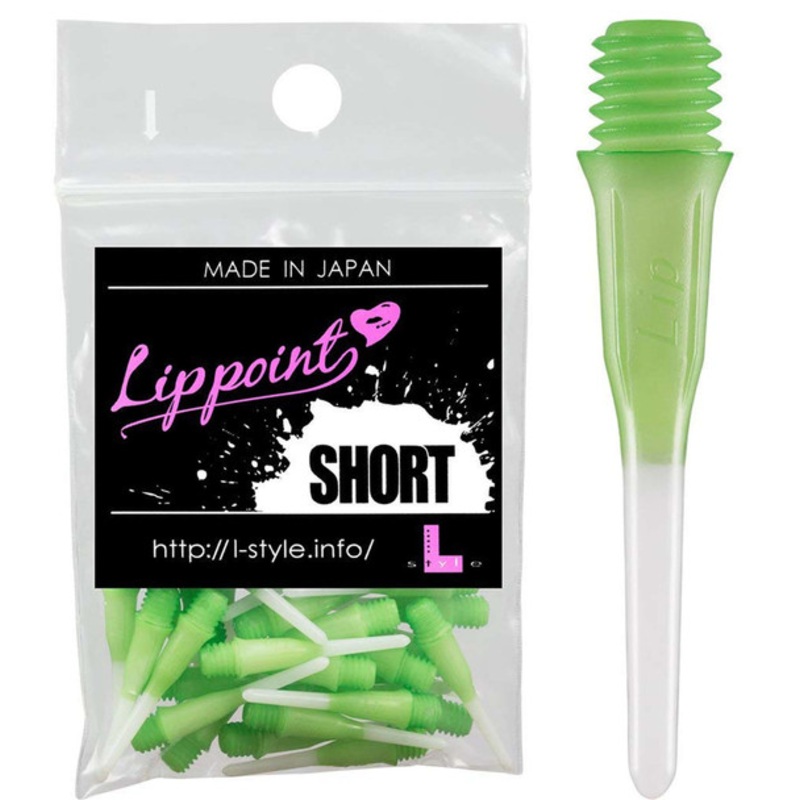 L-style Short Lippoint 2-tone Green