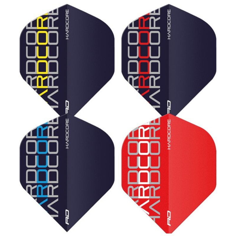 Red Dragon Hardcore XT Multi Pack (4 sets) Standard Flights