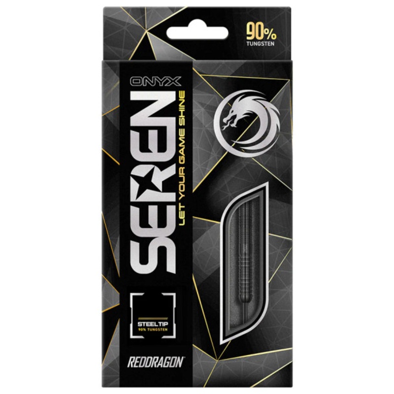 Red Dragon Seren 1 Onyx Steel Tip Darts – 24gm