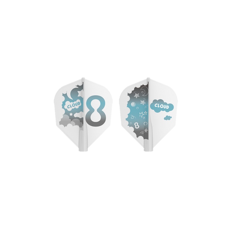 Target 8 Flight No.6 (Small Standard) Hannah Lee – White