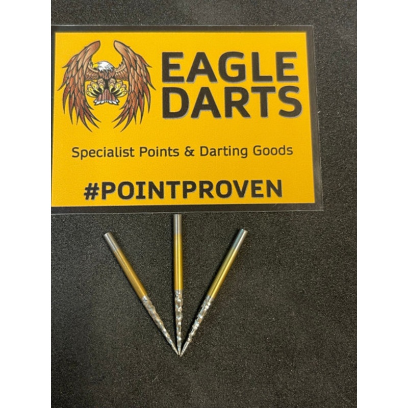 Vulture Replacement Steel Tip Point – Gold 40mm