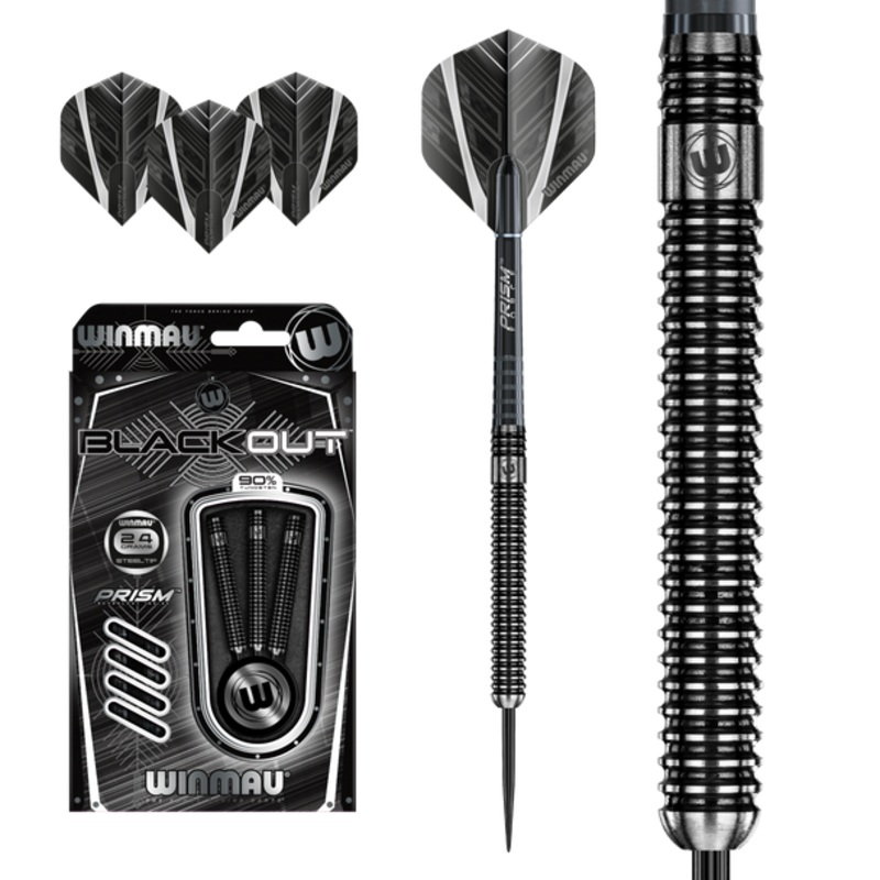 Winmau Blackout Steel Tip – 24g