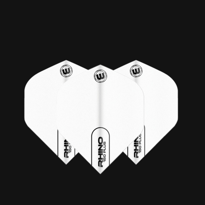 Winmau Rhino 150 micron Standard Flight – White