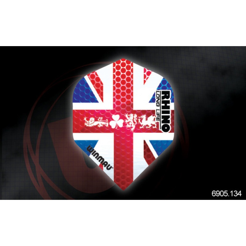 Winmau Rhino Long Life Extra Thick Standard Flights – 6905.134
