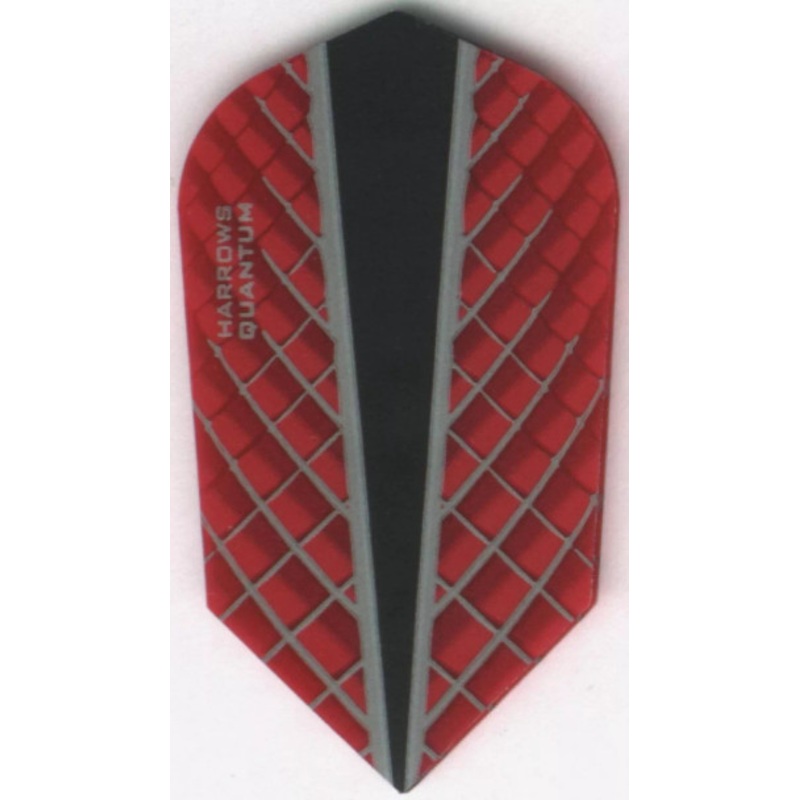 5  sets Harrows Quantum-X Slim Flights, Red