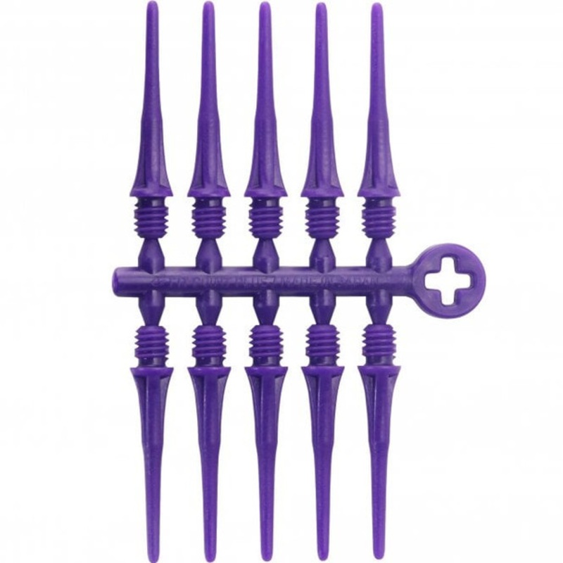 Cosmo -Fit Point Plus – Soft Tips – Pack of 50 – Purple