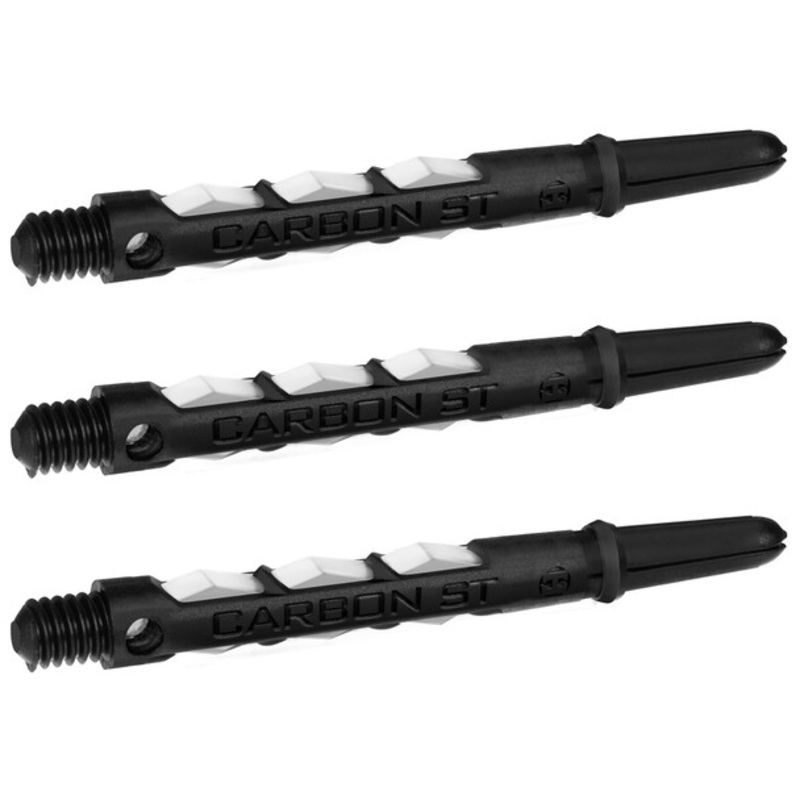 Harrows Carbon ST Medium Shaft – Black / White