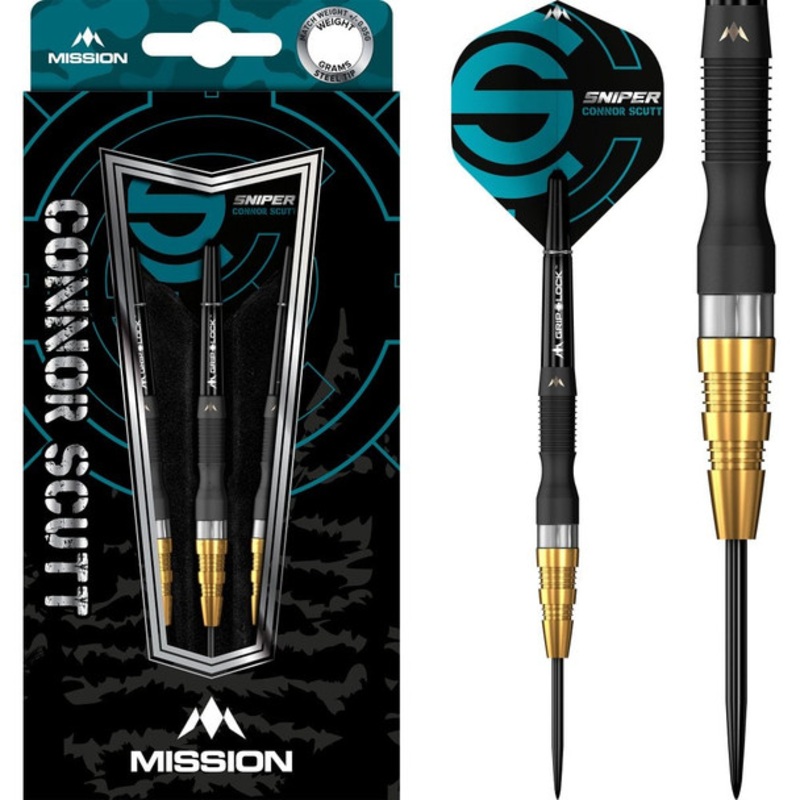 Mission Connor Scutt Steel Tip- 22g