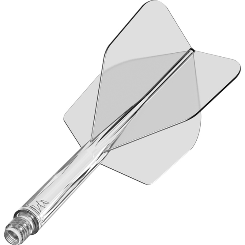 Mission Force 90 – New Moulded Flight & Shaft System -Clear- Standard No6-Tweenie