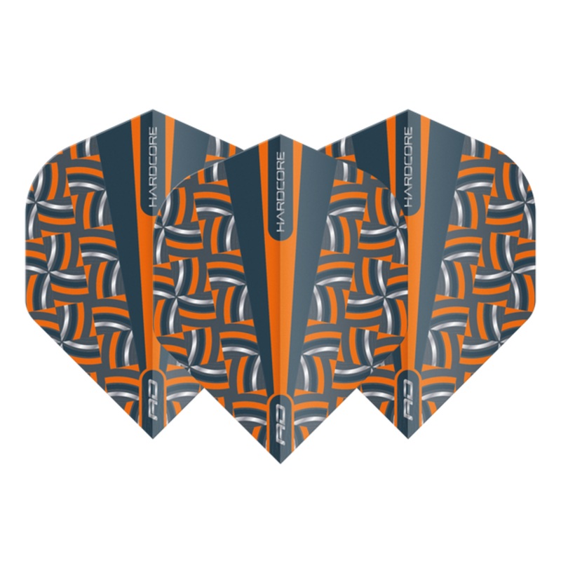 Red Dragon Hardcore Radical Orange Rope Print Standard Flights