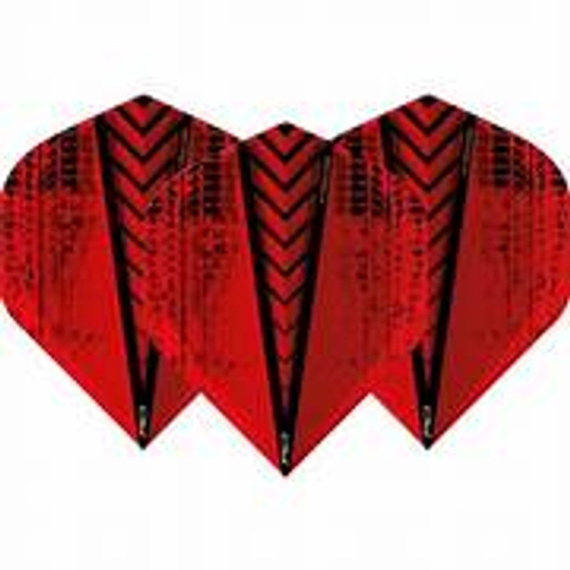 Red Dragon Hardcore Red/Blk Standard Flights