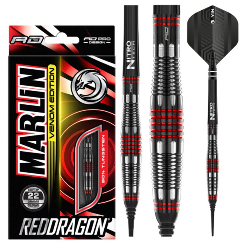 Red Dragon Marlin Venom 22g Soft Tip