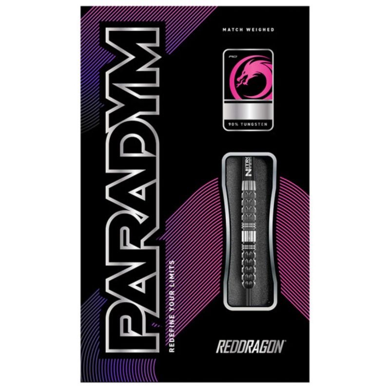 Red Dragon Paradym Tapered Steel Tip Darts – 23gm