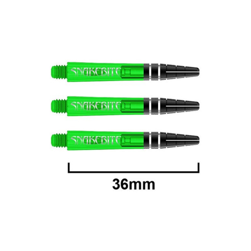 Red Dragon Peter Wright Snakebite – Nitrotech Short Green Shafts-Polycarbonate