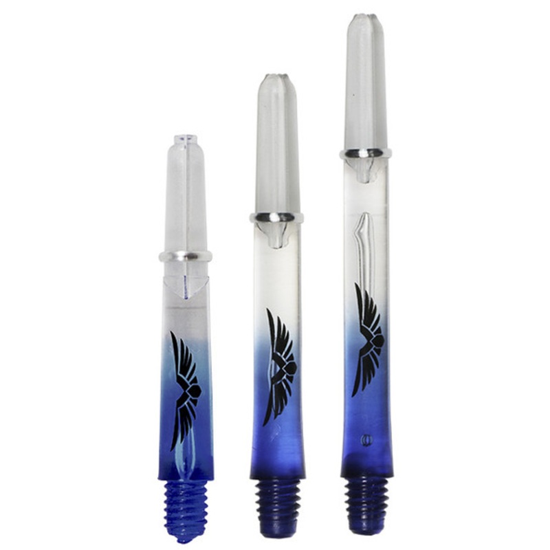 SHOT! Eagle Claw Shafts (Medium) -Clear Blue