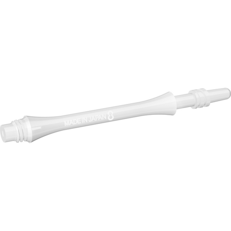 Target 8 Flight Slim White 33mm Spin Shaft