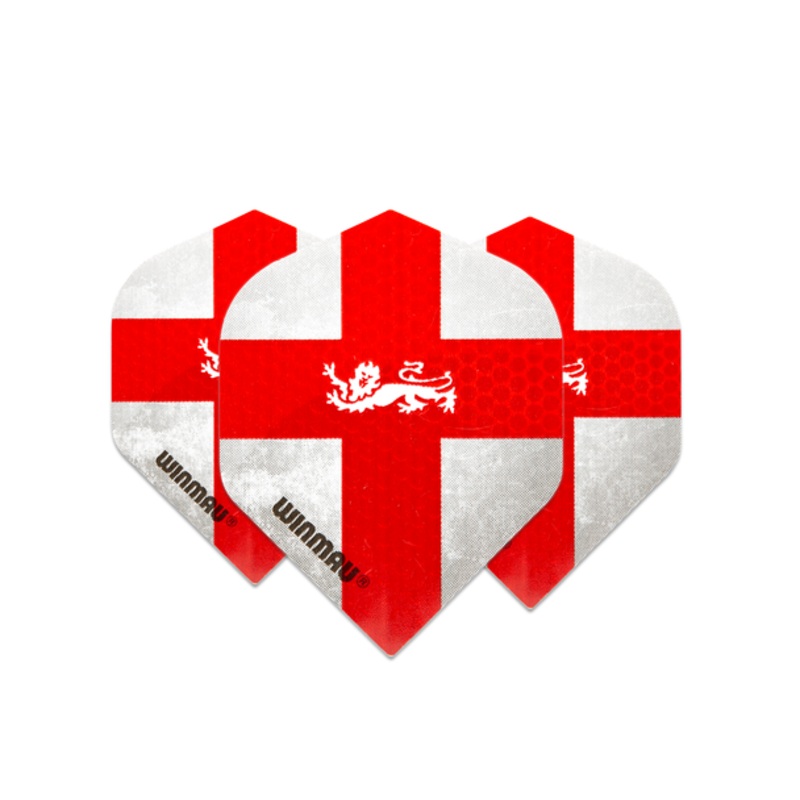 Winmau Mega Standard 75 Micron Flight – England