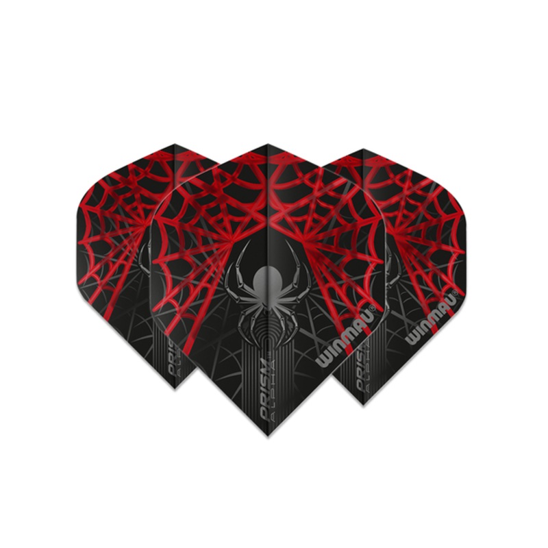 Winmau Prism Alpha Standard Flight – Spider Web