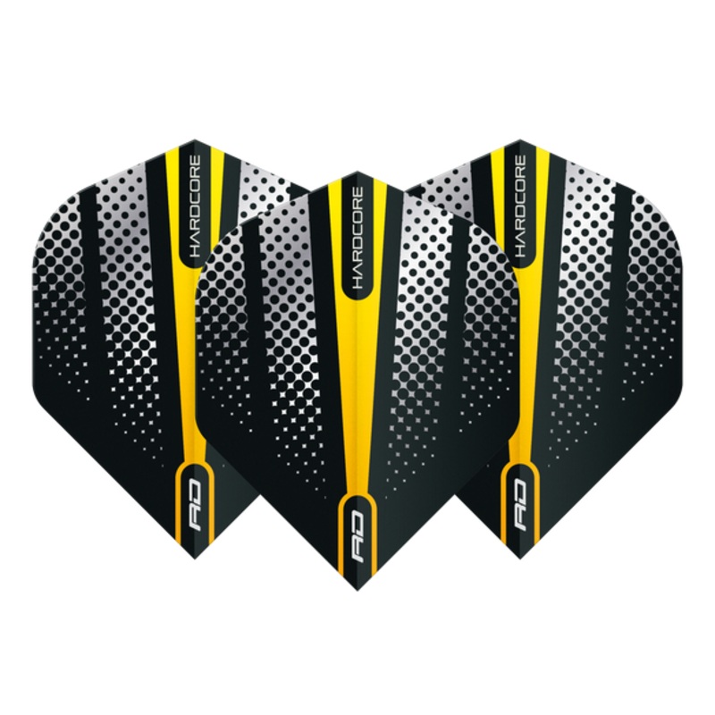 Red Dragon Hardcore Radical Yellow Flash Standard Flights