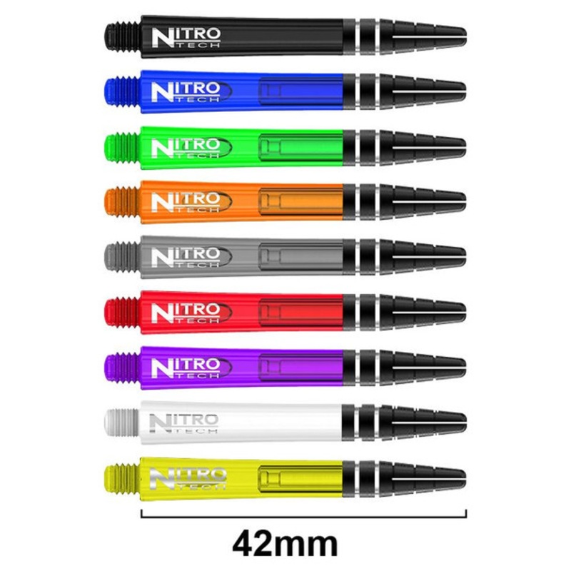 Red Dragon Nitrotech Medium Orange Shafts-Polycarbonate