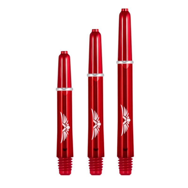 Shot! Eagle Claw Dart Shaft Inbetween Red with Ring