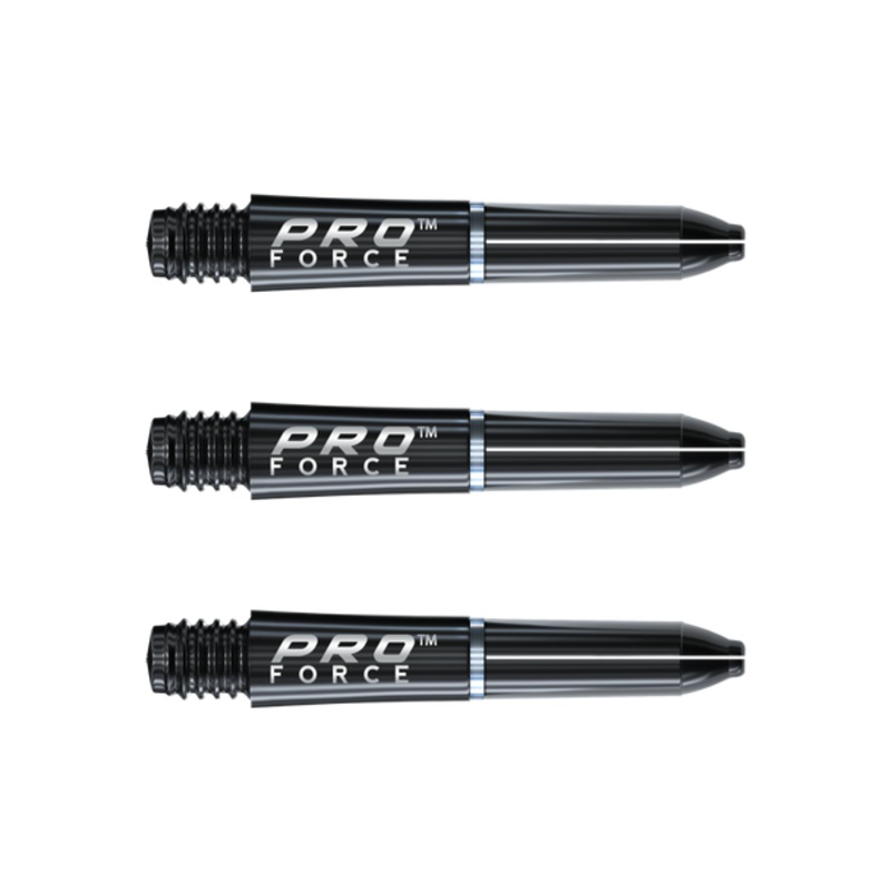 Winmau Pro-Force Shafts Black – Ex Short