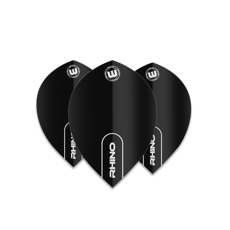 Winmau Rhino Pear Flight – Black