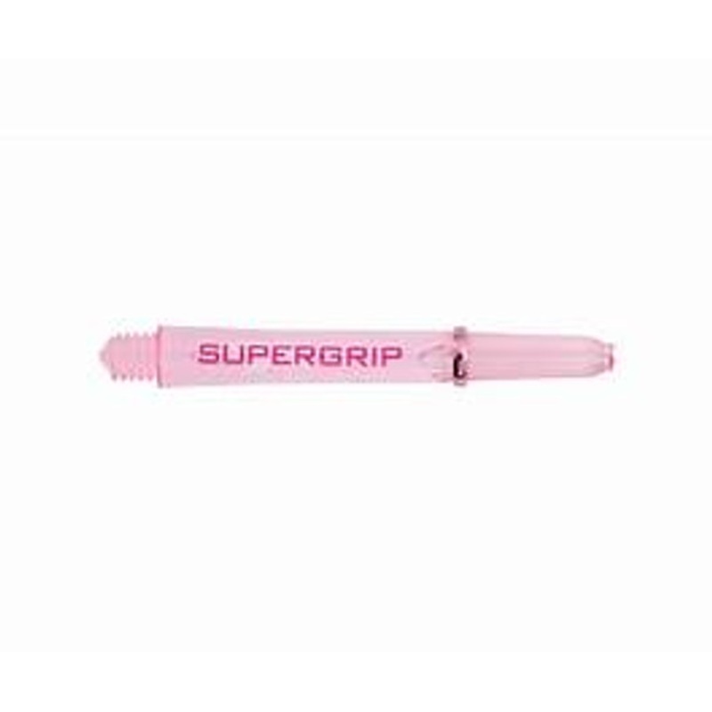 Harrows Supergrip Short Clear Pink Shafts