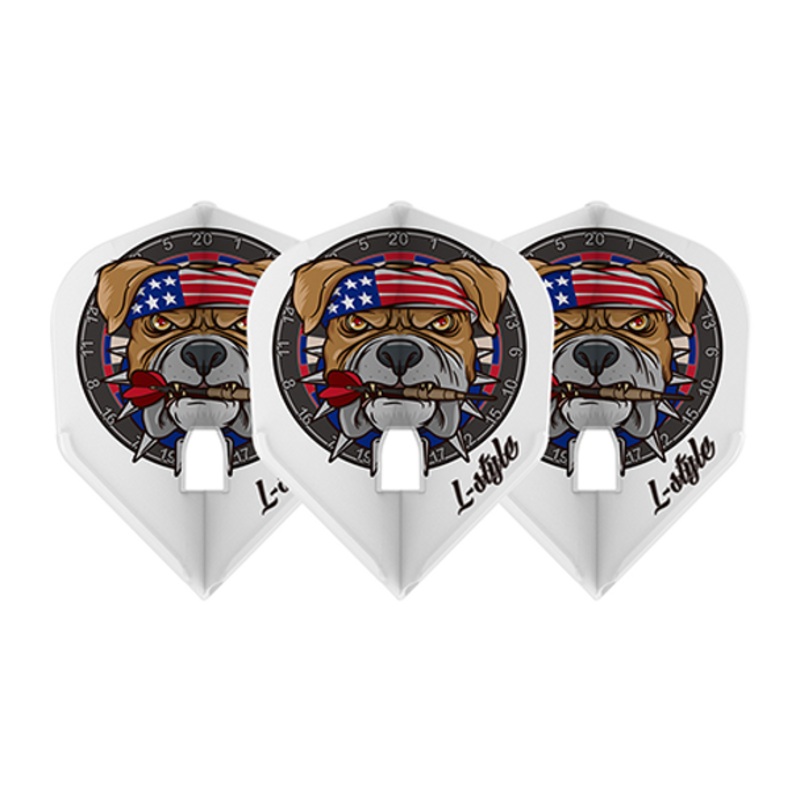 L-style L3c Randy Van Deursen V3 “Big Dog” Signature Champagne Flights – White