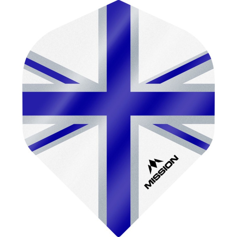 Mission – Alliance – Union Jack Flights – No2 (Standard) – 100 Micron – White & Blue
