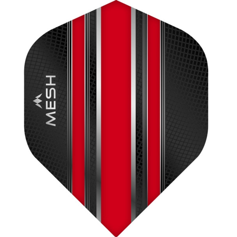 Mission Mesh Flights – 100 Micron – UV Finish – No2 (Standard) – Red