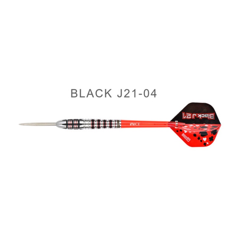 ONE80 Black J21 – BJ21-04 – 90% Tungsten Steel Tip 25g