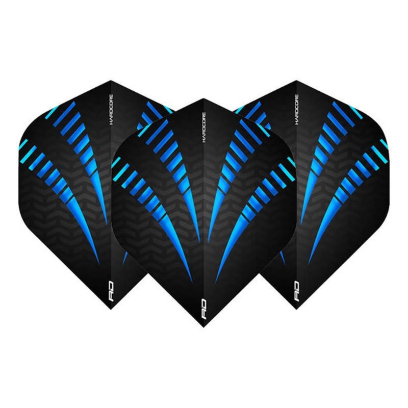 Red Dragon Hardcore Radical Blue Standard Flights