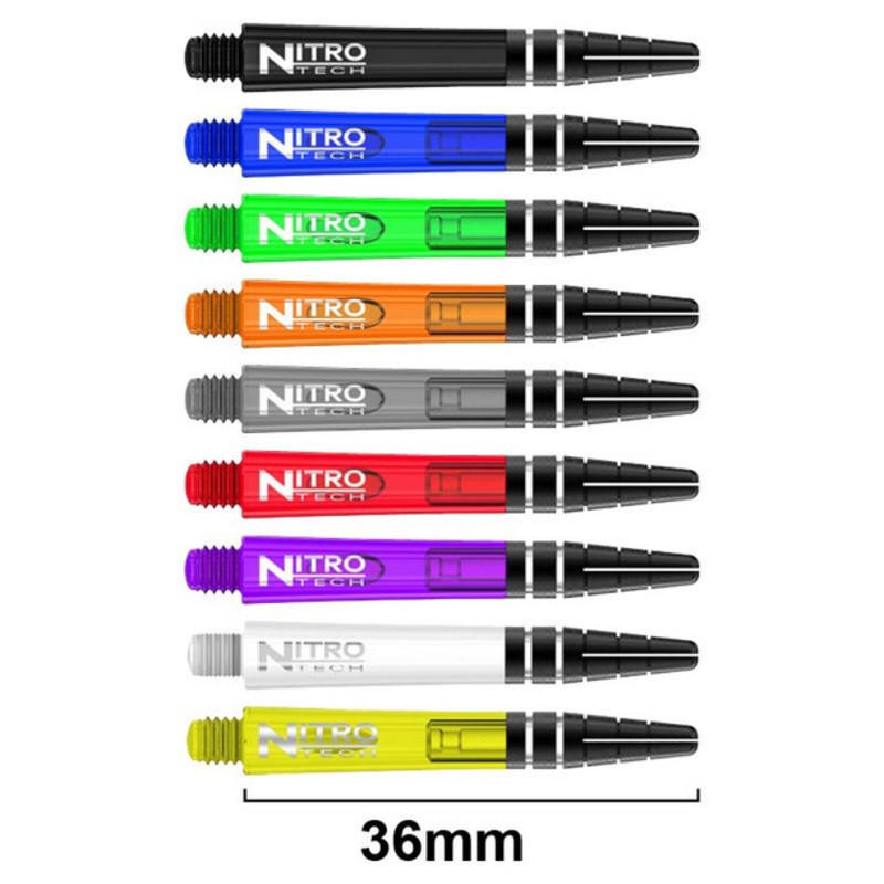 Red Dragon Nitrotech Short Green Shafts-Polycarbonate