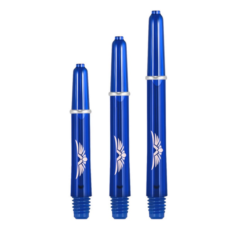 SHOT! Eagle Claw Dart Shaft Short Blue with Ring