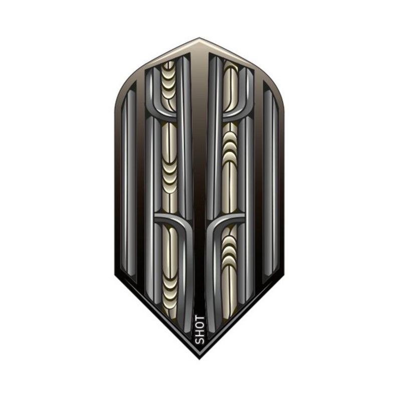 Shot Warrior Rutene Flight Set- Slim Black