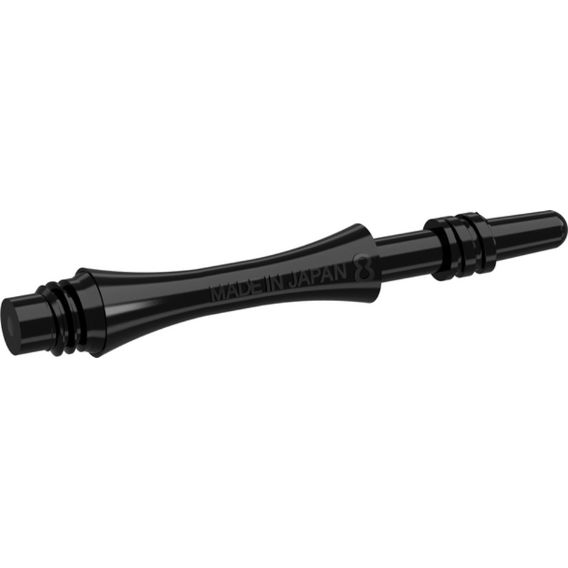 Target 8 Flight Slim Black 19mm Spin Shaft